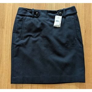 BANANA REPUBLIC Black Pencil Skirt Size 6